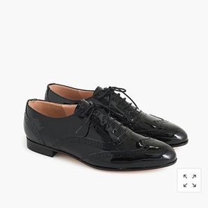 New! Jcrew Patent leather oxfords